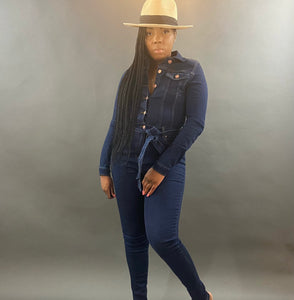 Daisy Denim Jumpsuit
