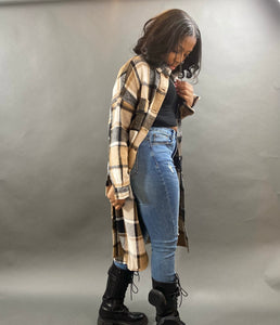 Plaid Flannel Jacket
