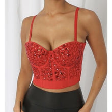 Load image into Gallery viewer, Diamond Princess Bustier Top

